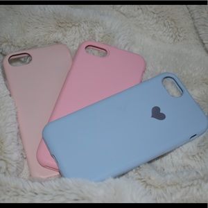 3 Silicone Iphone 8/7 Cases